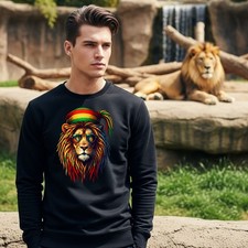 Rasta Lion Jamaica Sweatshirt