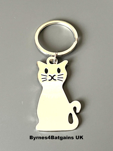 Cat kitten keyring - keyring, fob