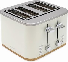 Toaster 4 Slice Cream Extra