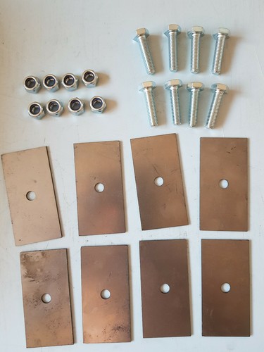 Steel fixing washers x16 - , and