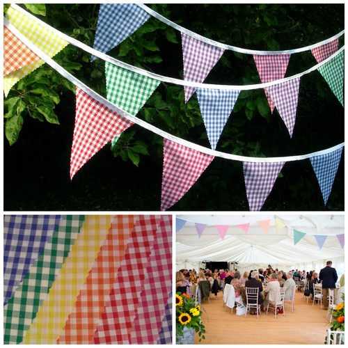 Bunting multi coloured rainbow - multi,