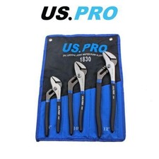 US PRO WATERPUMP PLIER 3PC 8"