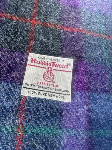Harris tweed remnants purple - harris,