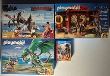 Playmobil Knights, Dragons And Pirates 5384,5658,6003,9249