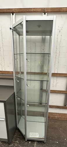 Aluminium corner glass tower - aluminium,