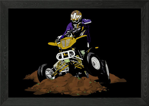 Quad bike atv - atv, framed