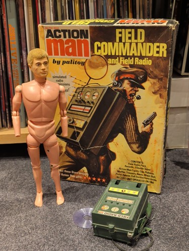 Vintage action man field - vintage,