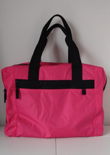 LeSportsac Two-way Travel Bag Pink 100% Nylon Made in Vietnam