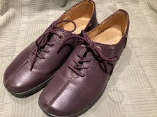 Hotter brown leather laceup