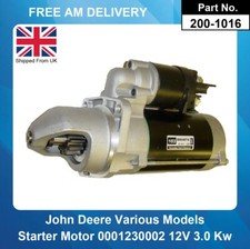 Starter Motor For John Deere