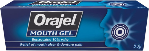 Orajel mouth gel - gel, fast