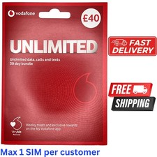 1 x New OFFICIAL UK VODAFONE