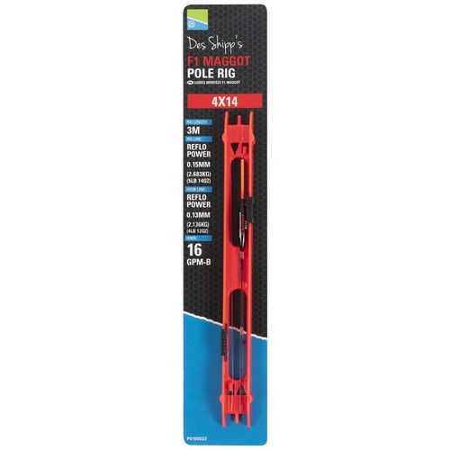 Preston maggot pole rigs - f1,