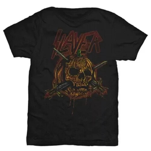 Shirt slayer skull pumpkin - t,