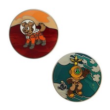 High-Low Two-Sided Geocoin Set