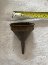 Small Vintage Old Metal Funnel