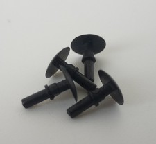 Hornby X9774 OO Gauge BR Class 47 Loco Long Stem 7mm Black Round Buffer Set (4)