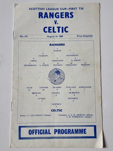 Glasgow rangers celtic - rangers,