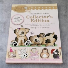 Docrafts Daisy & Dandelion Collector’s Edition 2x CD-ROM Craft Decoupage
