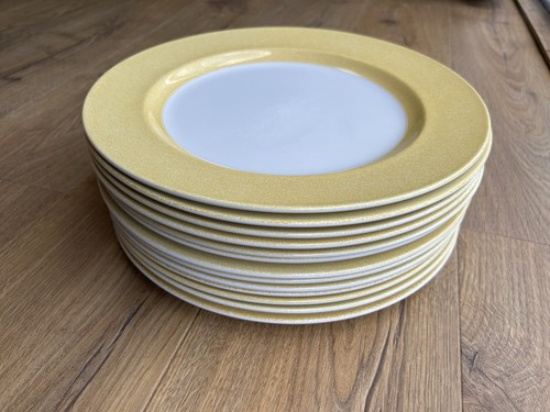 Spode vermicelli yellow plate - spode,