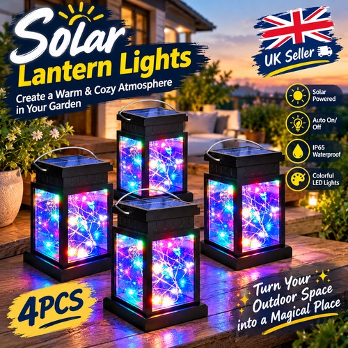 Solar powered led lantern - powered,