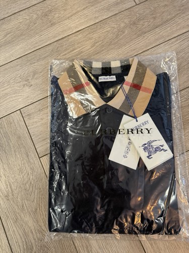 Burberry check collar cotton - burberry,