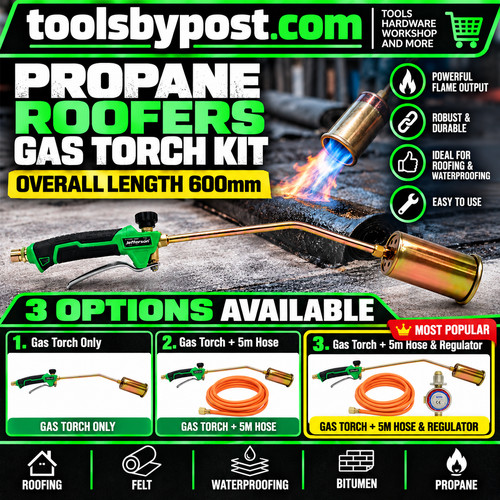 Propane roofers gas - torch, kit