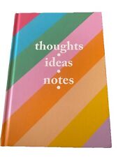 Thoughts Ideas And Notes Notebook 