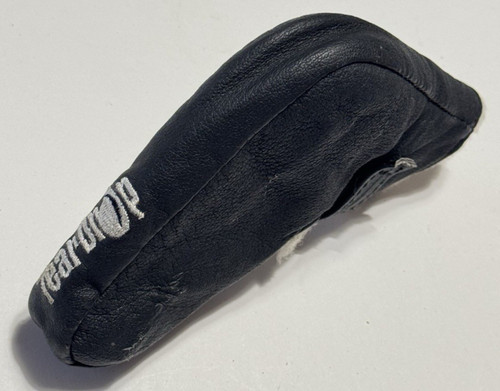 Tear drop leather blade - leather,