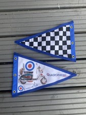 Quadrophonia Jimmys Scooter Pennant Flag Blue Edge