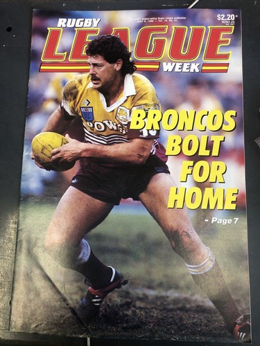 Rugby league magazine - rugby,