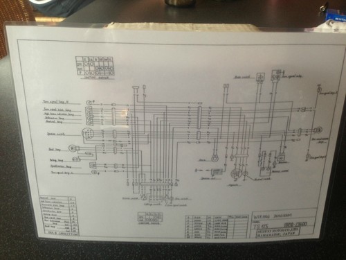 Suzuki ts125 wiring - suzuki, diagram.