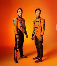 McLaren 2025 Racing Suit - CIK/FIA Level 2 Certified - Go Karting Jumpsuit