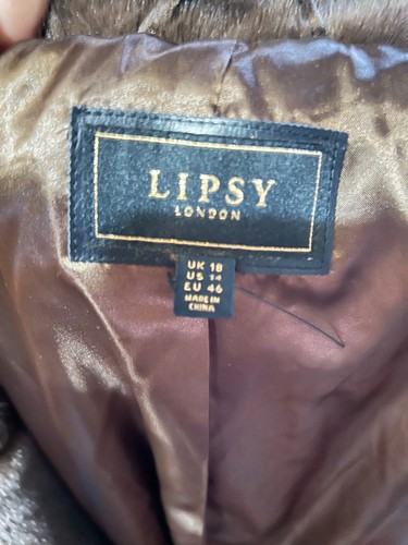 Lipsy fake fur coat - 18,