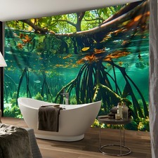 3D Underwater View Tapestry