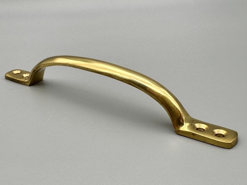Solid brass sash handles - brass,