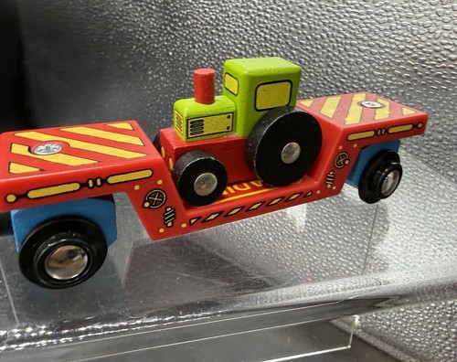 Bigjigs wooden railway tractor - bigjigs,