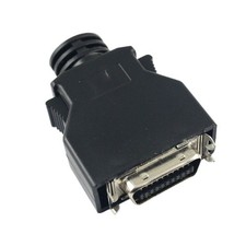 1Pcs Black SCSI CN 20 Pin MDR