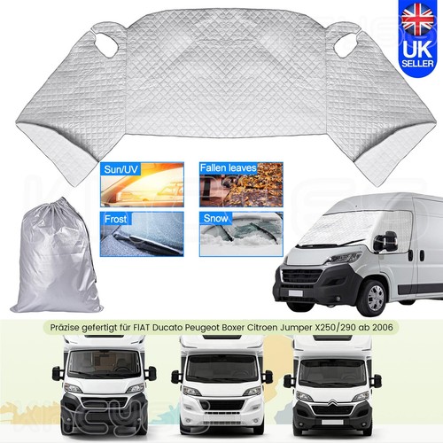Motorhome thermal windscreen - motorhome,
