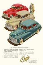 Classic 1940s dodge car - 1940s,