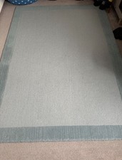 Next Duck Egg Large Wool Rug