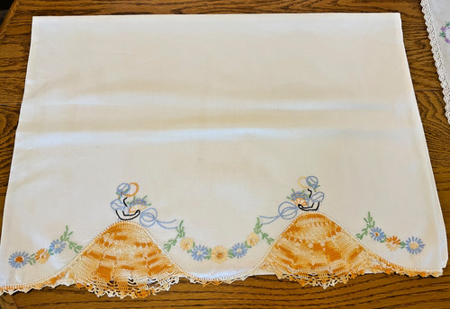 Vtg southern belle pillowcase - southern,