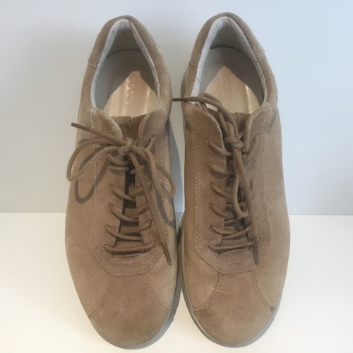 Ecco ladies suede trainers - ladies,