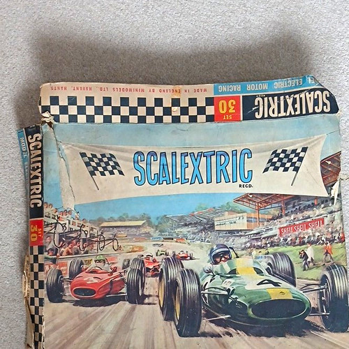 Scalextric set analogue - scalextric,