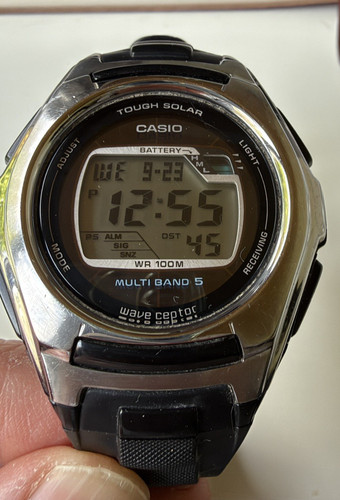 Mens casio m120 tough - mens, solar