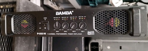 Quad channel power - channel, amp