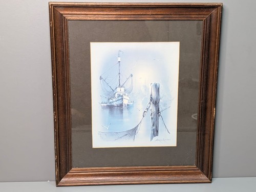 Andres orpinas signed framed - orpinas,