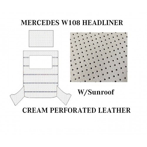 Mercedes w108 roof - w108,