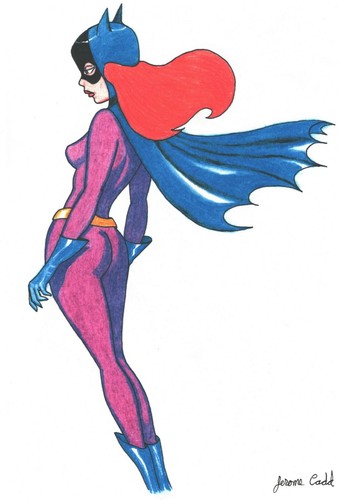 Batman batgirl comic - batman,