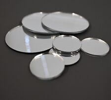 Mirror Acrylic Disc Circle Shatter Resistant Modern Wall Decor 6 Pack